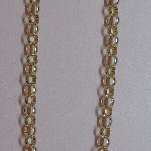 Upcycle/Repurposed Designer Louis Vuitton Zip Charm💗Lock-n-Key w/Rolo Necklace